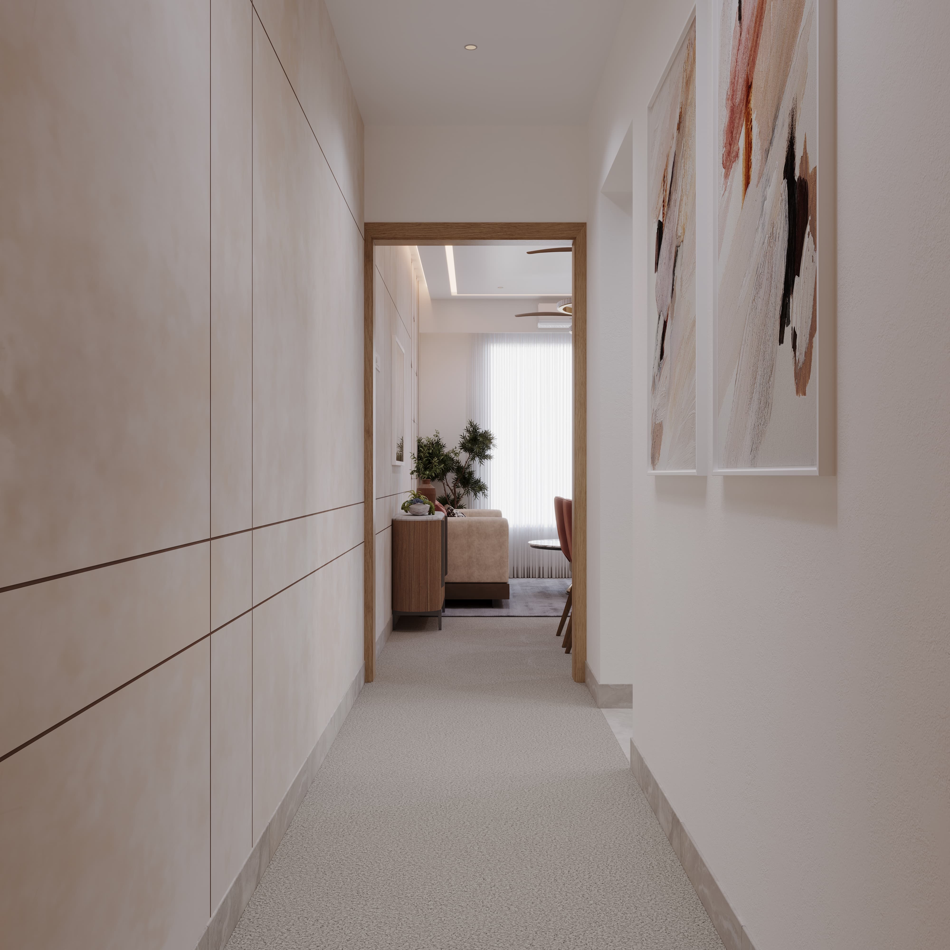 1 BHK: Foyer