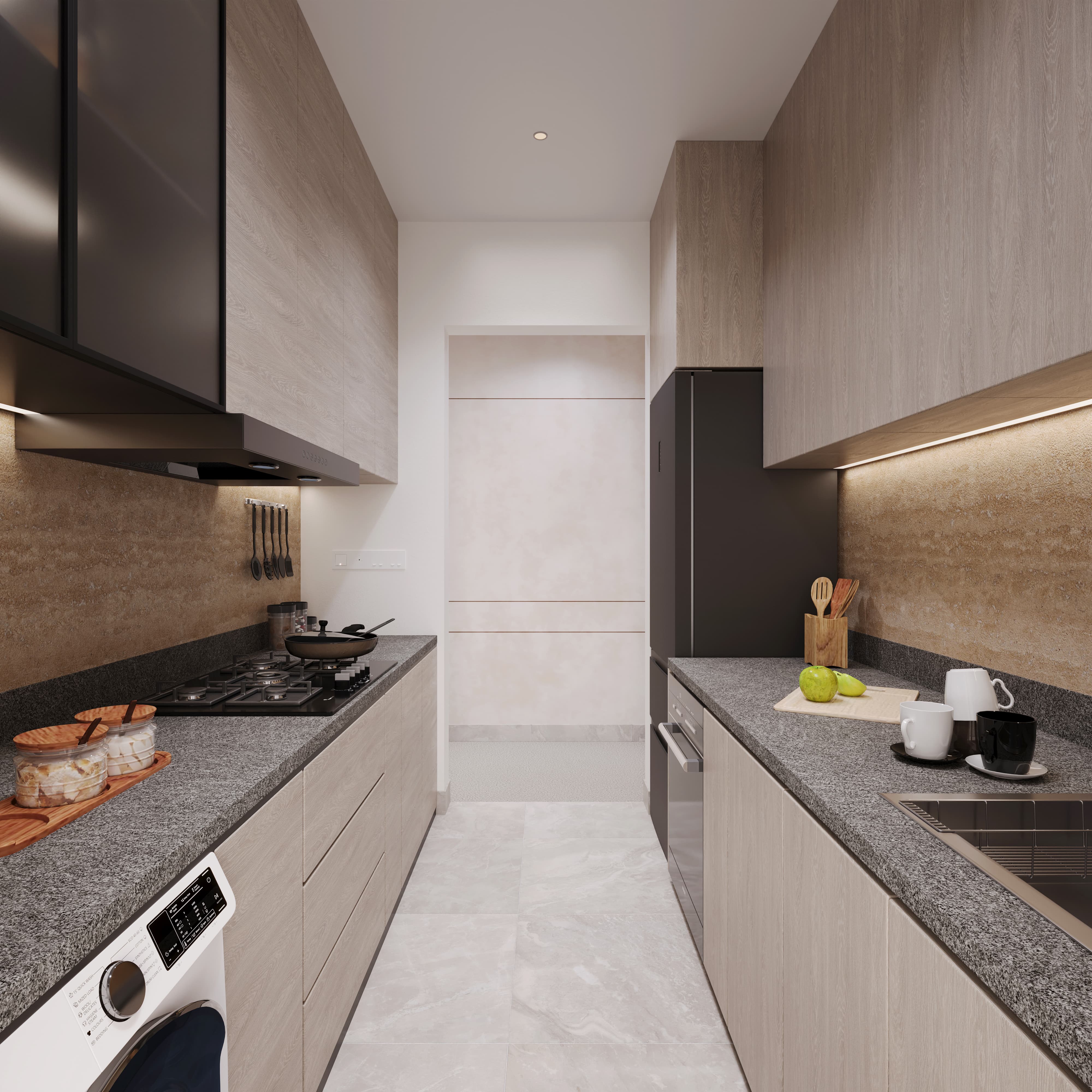 1 BHK: Kitchen
