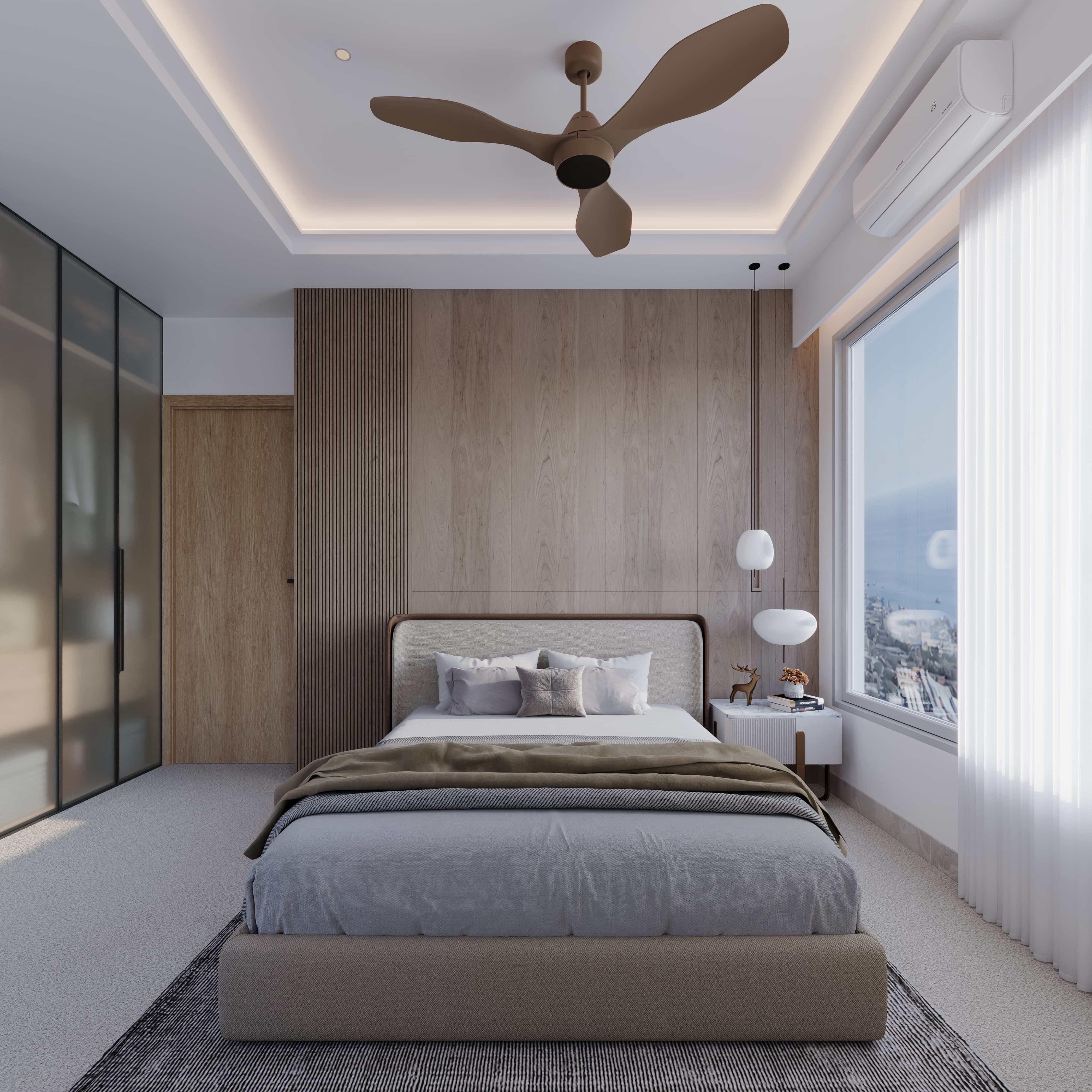 1 BHK: Master Bedroom